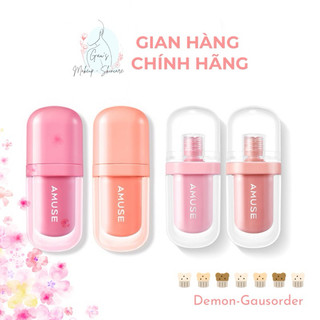 Son bóng thuần chay Amuse Bebe Tint/ Jet-fit Tint 3.8g