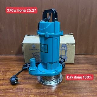 [SIÊU BỀN] Máy bơm nước chìm | Bơm tõm 370W 25 lít/ phút ( Cam kết lõi đồng 100%)