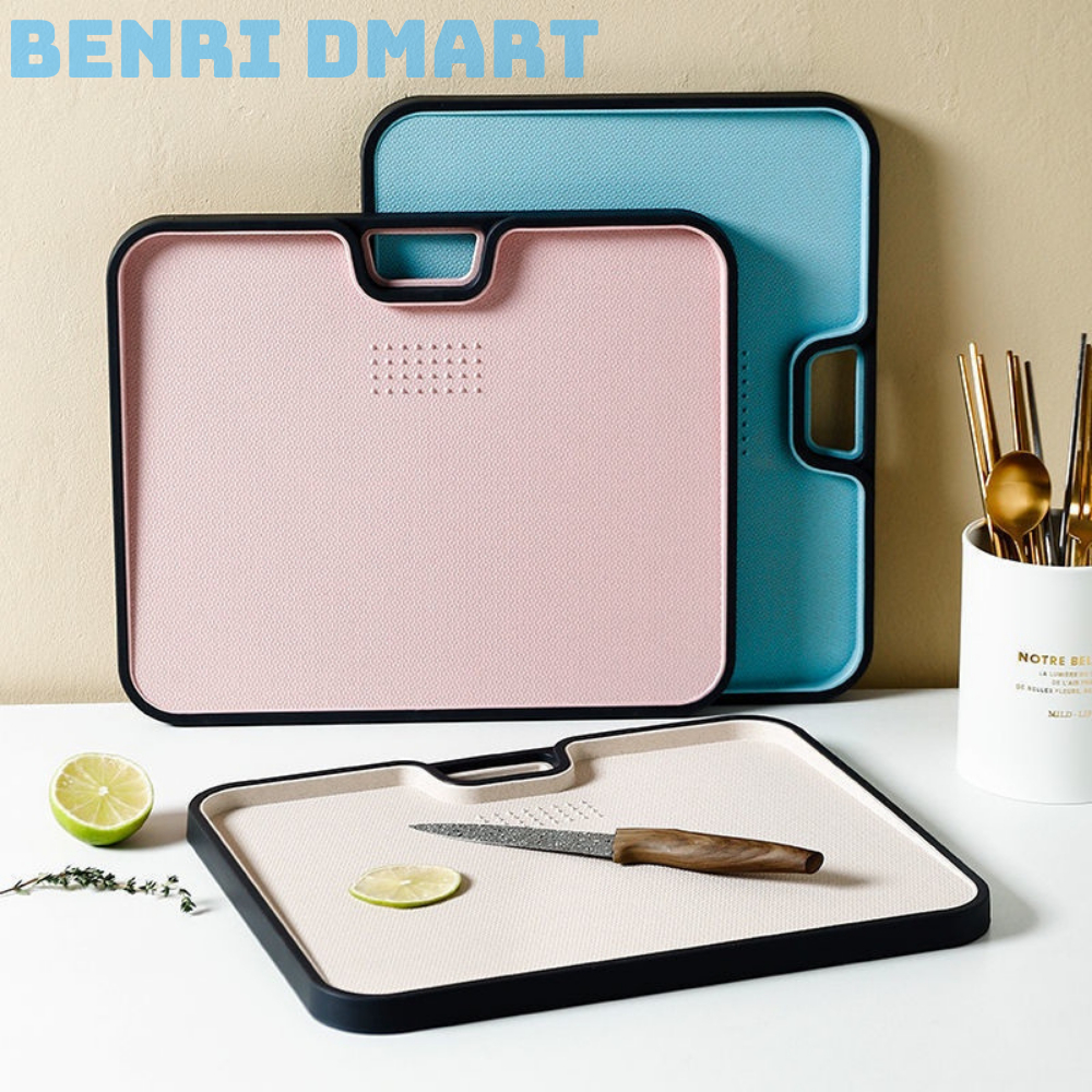 thớt kháng khuẩn cao cấp jnochj có thể chặt gà, thái rau củ quả tiện lợi, làm đồ nhà bếp 2029