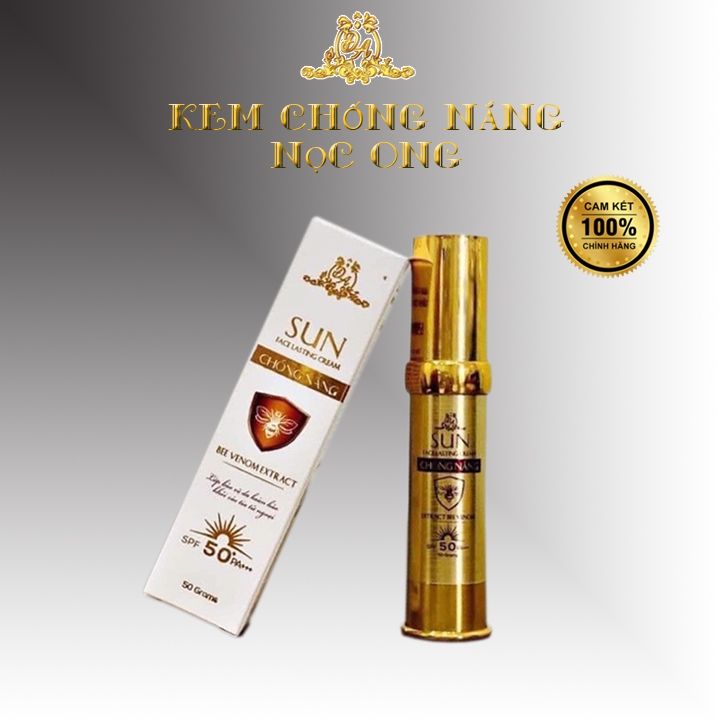 Kem Chống Nắng Collagen X3 Đông Anh 20Gr [Hàng Công Ty] Chiết Xuất Nọc Ong, Chống Tia Uv, Kiềm Dầu, Bảo Vệ Da Mịn Màng