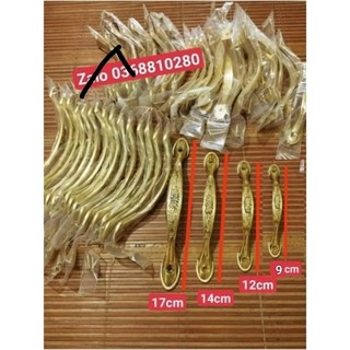 TAY NẮM TỦ BẰNG ĐỒNG NGUYÊN CHẤT HOA DÂY