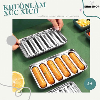 Khuôn làm xúc xích tại nhà an toàn cho bé ăn dặm (bằng inox 304)