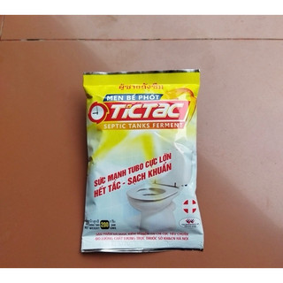 5 gói bột thông cống TICTAC ( thông tắc cống, chậu rửa,....)