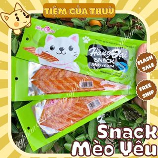 Gói Snack Mèo Yêu Cá Hằng Đại Snack Cay Cay Cổng Trường đồ ăn vặt nội địa Tiệm Ăn Vặt Thuỳ Bùi 