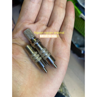 Jack RCA av Hoa sen vặn đuôi f5. Báo giá 1 cái