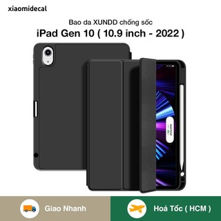 Bao da xundd ipad gen 10 chống trầy, chống sốc