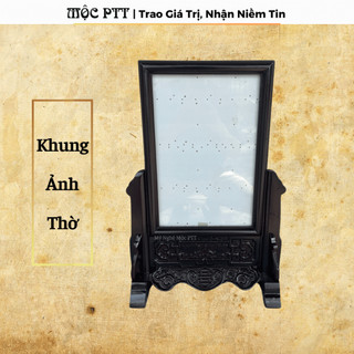 Khung ảnh thờ màu cổ mẫu đơn giản kích thước ảnh 18 x 24 , 20 x 25 , 20 x 30 , 25 x 35 cm