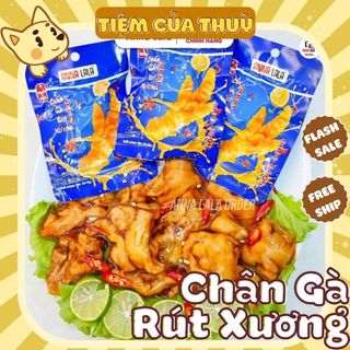  COMBO 10 CHÂN GÀ RÚT XƯƠNG ANNA LALA Ủ Vị Chân Gà Tứ Xuyên Cay Dai Giòn đồ ăn vặt nội dịa 