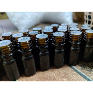 chai thủy tinh nâu nắp nhựa đen nhỏ giọt 10ml, 30ml, 50ml loại đẹp