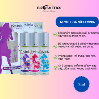 Nước hoa lăn cao cấp Levinia chính hãng 9ml