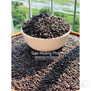 (Combo 2 túi 5kg ) Gạo lứt đen dẻo điện biên.Gạo ăn kiêng.(Hút Chân Không).