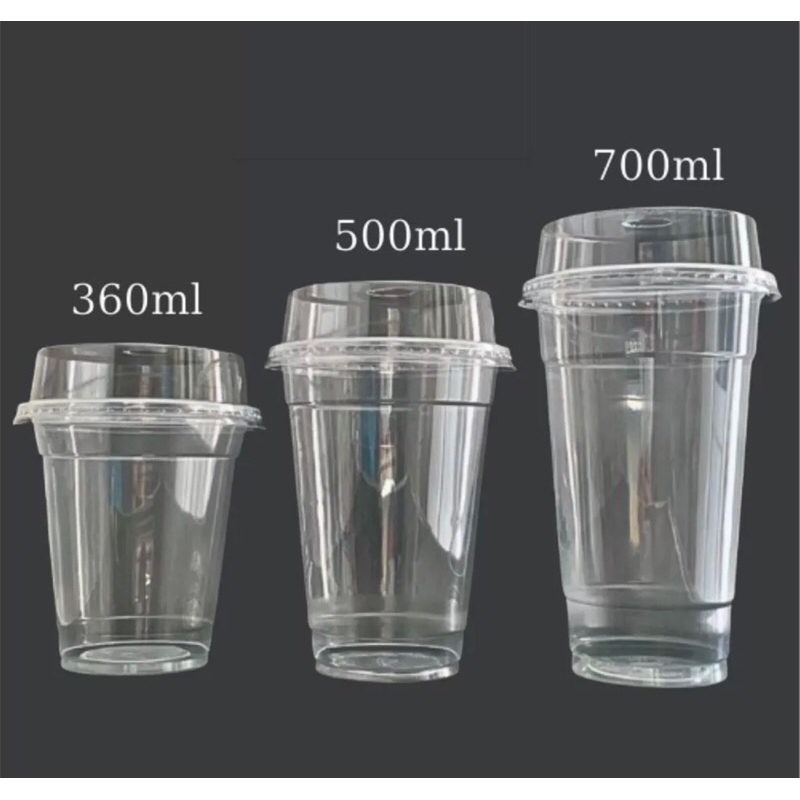 Ly Nhựa PP Trơn 360ml