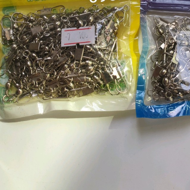 100 chiếc khóa link ma ní loại 1 khóa link câu cá siêu khỏe