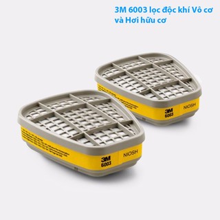 Phin lọc độc 3M 6003 - lọc độc, lọc khí độc hữu cơ, vô cơ