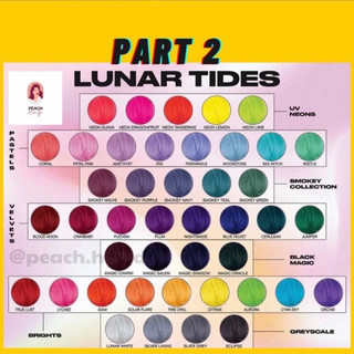 Thuốc nhuộm tóc LUNAR TIDES dạng Semi-permanent Part 2