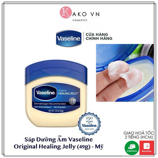 Sáp dưỡng đa năng Vaseline 100% White Petrolatum Jelly - Original Healing, 49g