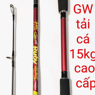 cần câu cá GW cao cấp siêu khỏe tải cá 15kg