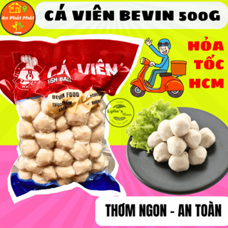 (Hỏa Tốc HCM) Cá Bò Tôm Viên Bevin 500g, giòn dai, từ cá basa tiết kiệm, dùng cá viên chiên, ngon đậm vị An Phát Phát