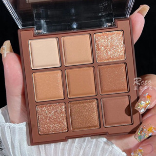 Phấn mắt 9 ô Roto tone nâu hot hit