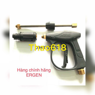 Bộ Súng  ĐEN DÀI XỊT RỬA XE ÁP LỰC CAO ERGEN CHÍNH HÃNG