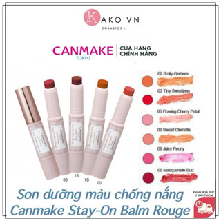 Son dưỡng màu chống nắng Canmake Stay-On Balm Rouge