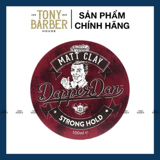 Sáp vuốt tóc Dapper Dan Matte Clay Pomade 100ml