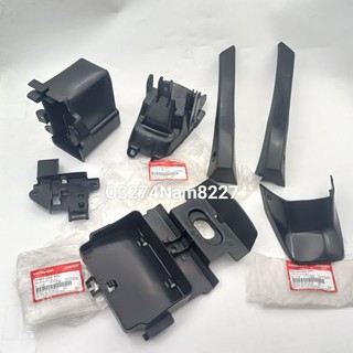 Bộ 7 nhựa nhám đen, áo xe DREAM zin chính hãng Honda