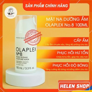 Olaplex No8 Mặt Nạ Dưỡng Ẩm Tăng Cường Liên Kết Tóc, Phục Hồi Tóc Hư Tổn, Chống Xơ Rối, Vểnh Xù, Giúp Tóc Suôn Mượt