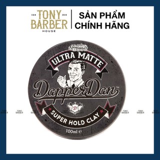 Sáp vuốt tóc Dapper Dan Ultra Matte Clay Pomade 100ml