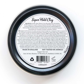 Sáp vuốt tóc Dapper Dan Ultra Matte Clay Pomade 100ml