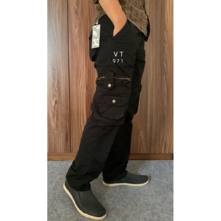 Quần Dài Túi hộp khóa kéo đồng Nút Bấm đồng chất vải kaki loại 1 chất lượng cao