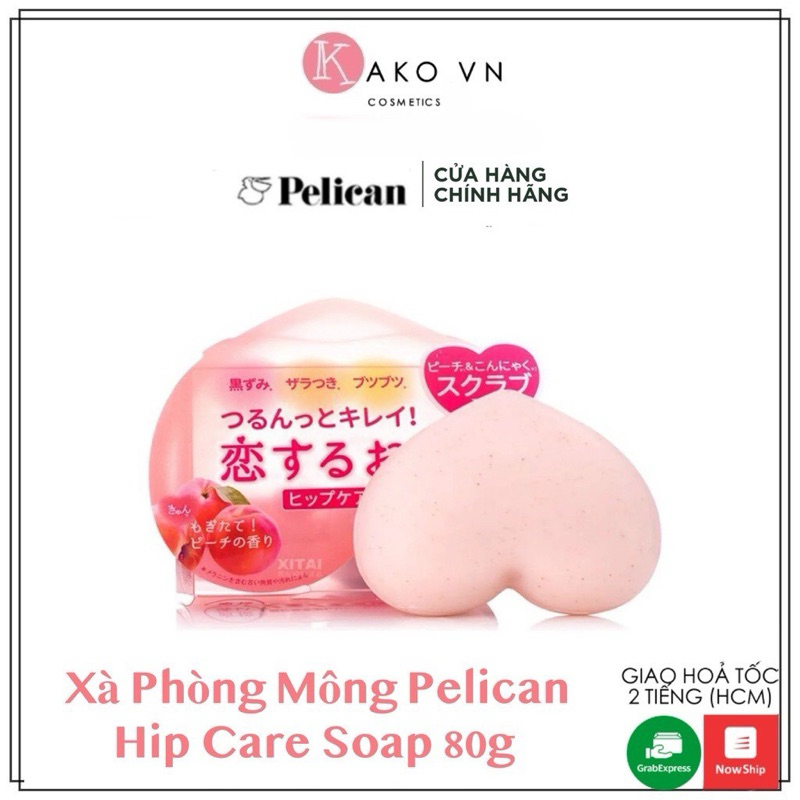 Xà Phòng Mông Pelican Hip Care Soap 80g