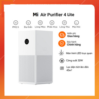 Máy Lọc Không Khí Xiaomi Mi Smart Air Purifier 4 Lite - Bản quốc tế bảo hành 12 tháng