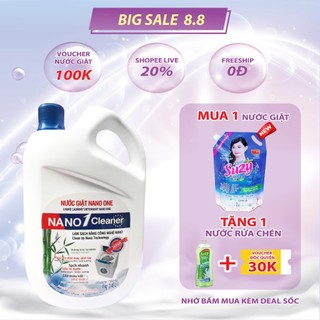 Nước giặt NANO Suzy Nhật Bản 4kg - thành phần hữu cơ
