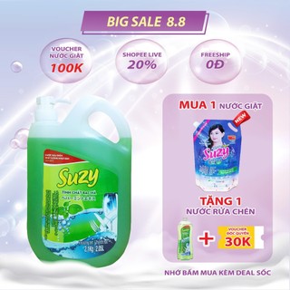Nước rửa chén bát Suzy Nhật Bản 2,1kg - dầu rửa bát thành phần Hữu Cơ, chất lượng nhật bản.