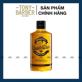 Dầu gội nam kết hợp sữa tắm 2 trong 1 Dapper Dan Hair and Body Shampoo 300ml