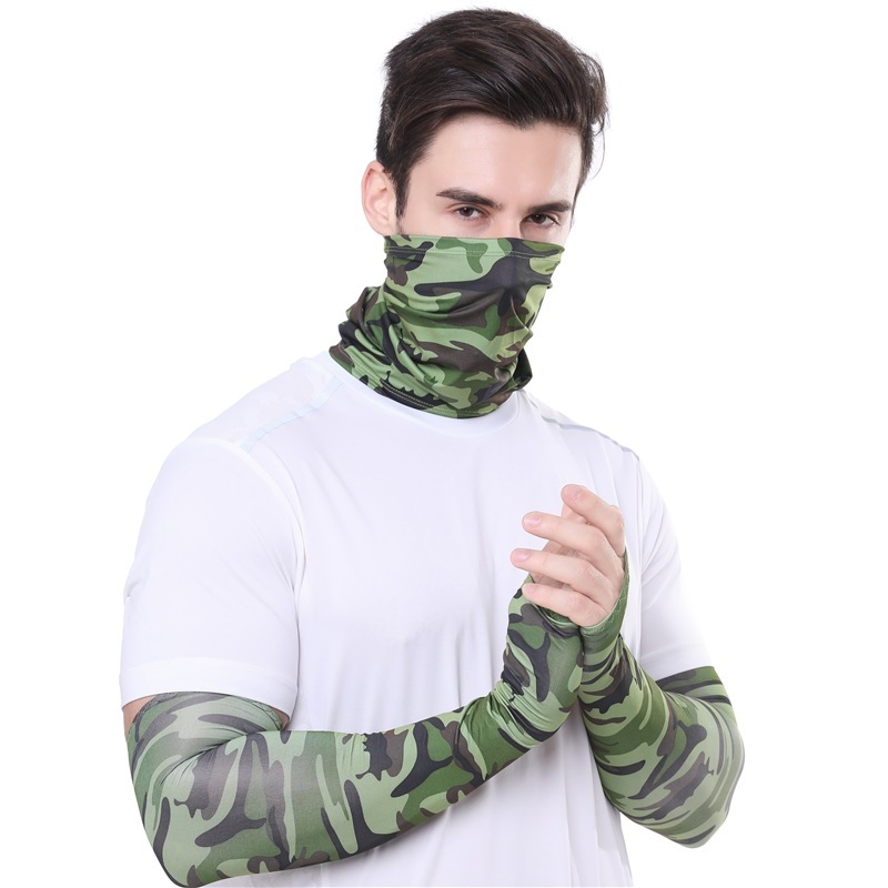 combo gang tay câu cá + khăn quấn cổ daiwa