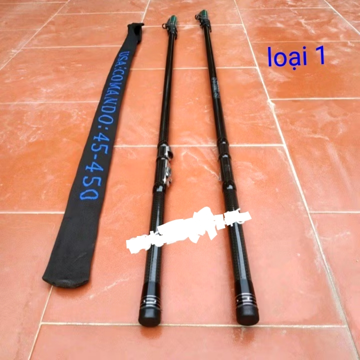 Cần câu lục cần lục  xa bờ Comando  4m25 4m5 loại 1