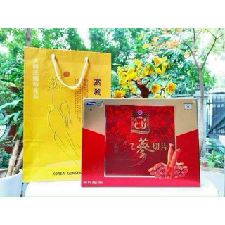 Hồng Sâm thái lát tẩm Mật Ong SAMBOK Hàn Quốc hộp 200g (Honey Sliced Korean Red Ginseng)