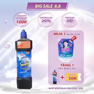 Nước tẩy rửa bồn cầu, nhà tắm Cao Cấp Suzy Nhật Bản 1L - thành phần Hữu Cơ, không mùi axit