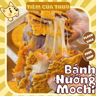 Bánh Nướng Mochi Khoai Môn Trứng Muối, Bánh Nướng Khoai Môn Trứng Muối, Bánh Trung Thu Mochi Trứng Muối