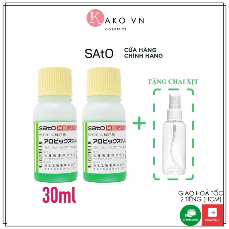 Tinh Chất dưỡng Tóc SATO Nhật Bản 30ml