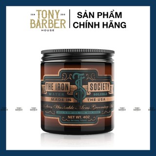 Pomade tạo kiểu tóc The Iron Society Water Soluble 110ml