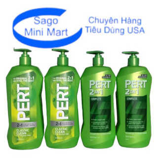 Dầu gội pert classic clean 2in1 có vòi 1l của mỹ
