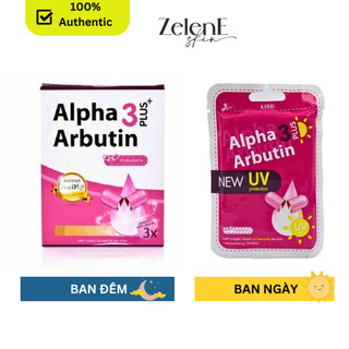 Alpha arbutin - viên kích trắng da alpha arbutin 3 plus vỉ 10 viên hàng thái lan - zeleneskin