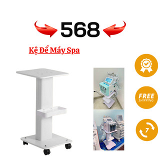 Kệ đẩy máy spa / kệ máy aqua / kệ đặt máy 6in1 tiện lợi cho spa