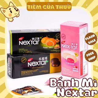 Bánh Nextar Dâu Tây / Dứa Tươi Hộp 112G, Bánh Nextar Nabati Socola Chocolate Nhân Chảy
