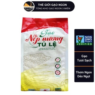 Gạo nếp nương Tú lệ hảo hạng túi 1kg - Giá Sỉ, Date mới