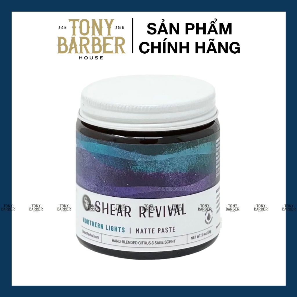 Sáp vuốt tóc Shear Revival Northern Lights Matte Paste 100ml