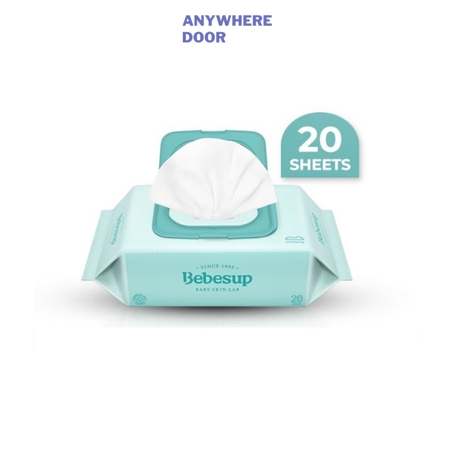 Khăn ướt Bebesup Light 20 tờ (có nắp)